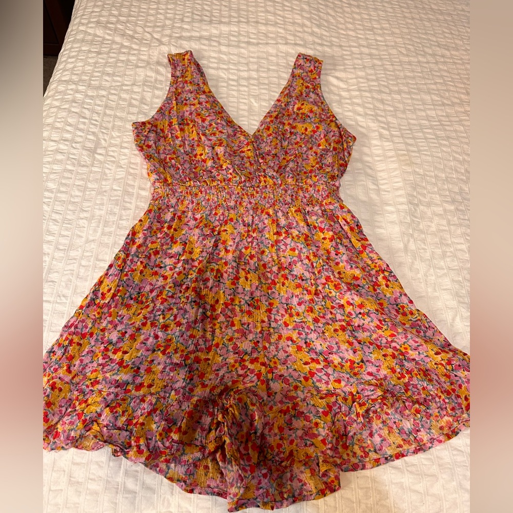 Floral Jumper romper